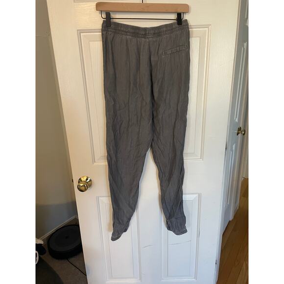 Serra All Lyocell Womens Pants Small Gray Joggers Elastic Waist Drawstring - Picture 2 of 10